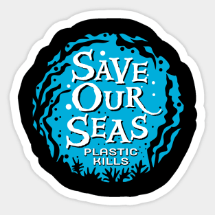 Save our seas Sticker